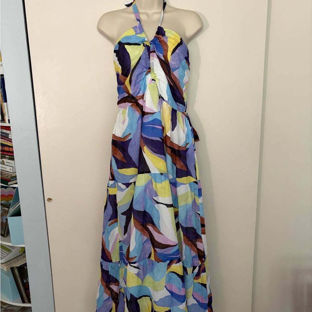 Seafolly Vibrant Patterned Maxi Dress
